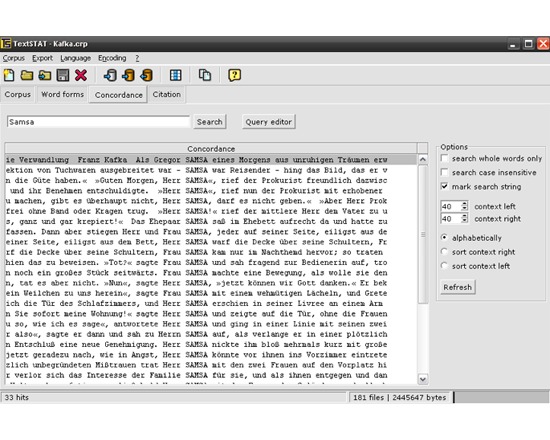 TextSTAT