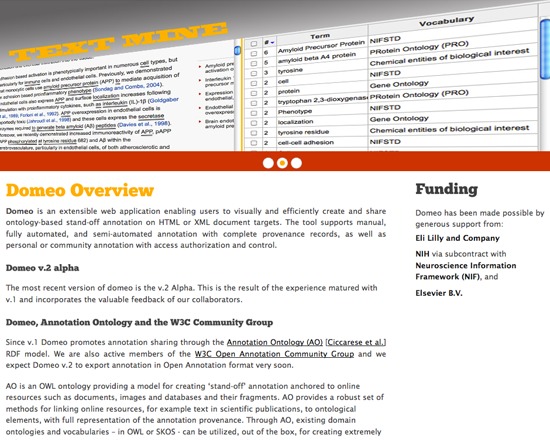 Domeo Annotation Toolkit