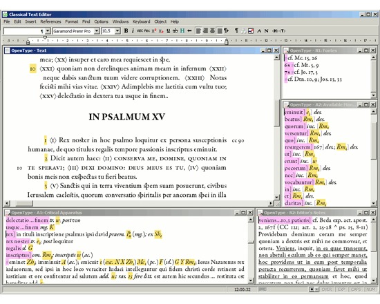 Classical Text Editor