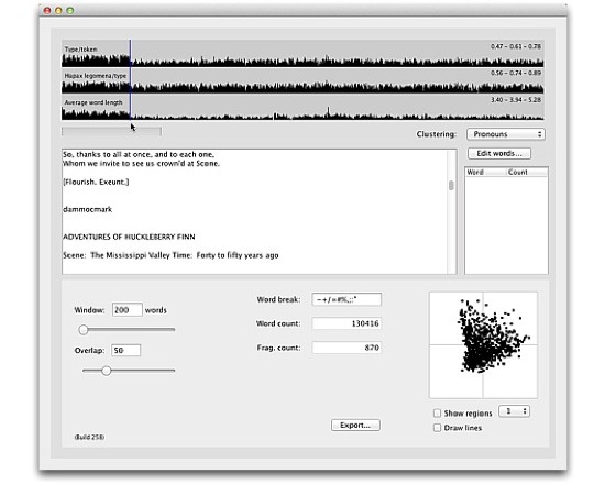 Text Variation Explorer (TVE)