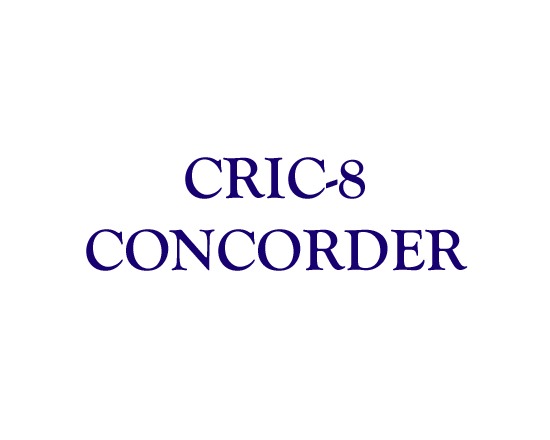 CRIC-8 CONCORDER (Cross-Reference in Context)