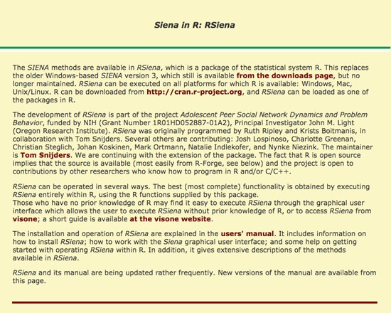 RSiena