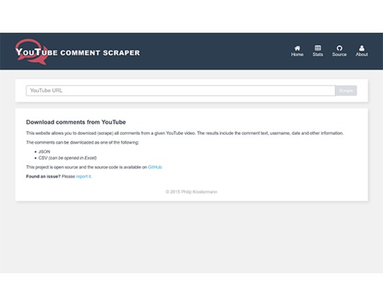 YouTube Comment Scraper