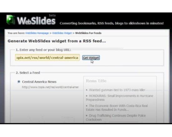 WebSlides by Diigo