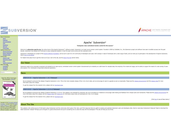 Apache Subversion Version System (SVN)
