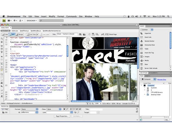Adobe Dreamweaver