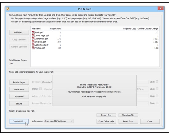 Pdftk (PDF Toolkit)