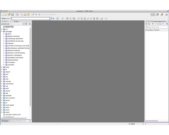 oXygen XML editor