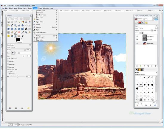 GIMP (GNU Image Manipulation Program)